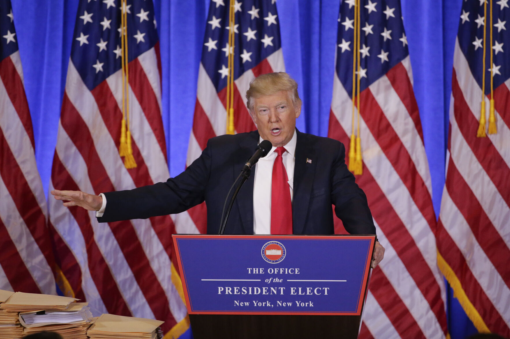 2017: Donald Trump